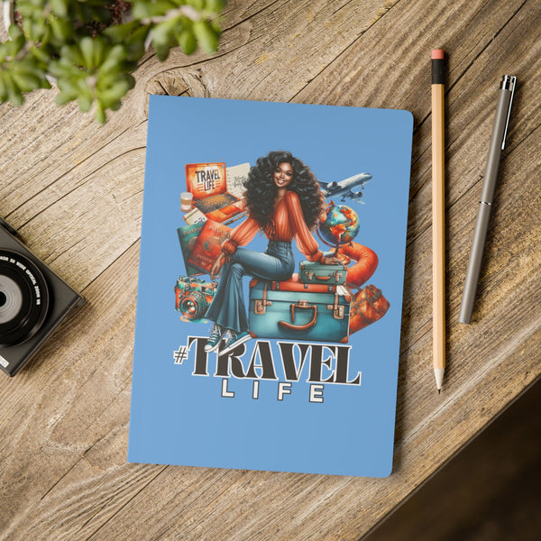 Travel Life Softcover Journal, Travel, Adventure, Stationery, Notebook