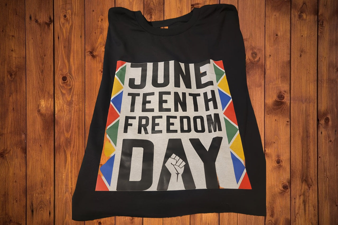 Juneteenth Short Sleeved T-Shirt