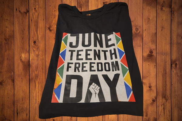 Juneteenth Short Sleeved T-Shirt