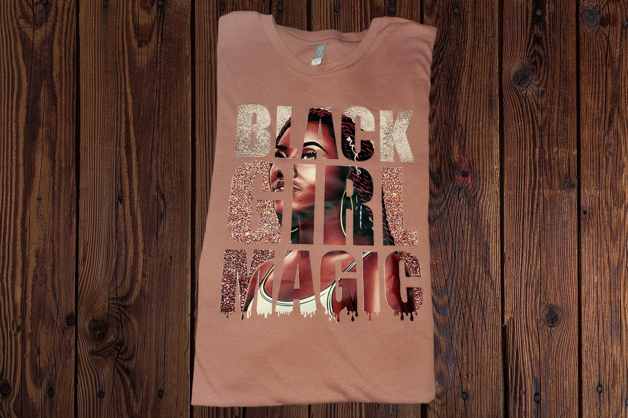 Black Girl Magic Short Sleeve T-Shirt