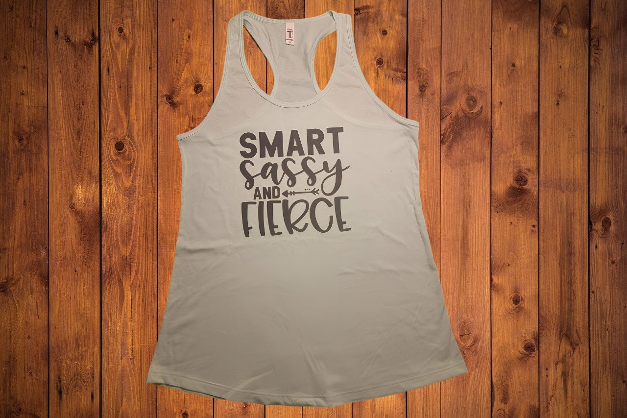 Smart Sassy Fierce Tank Top